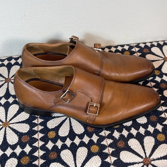 Zara Man Double Monk Strap Shoes size EUR 43/ 10 US - Picture 3 of 8